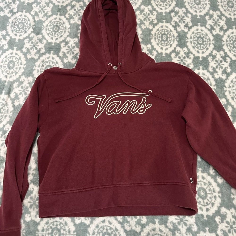Vans Burgundy Hoodie